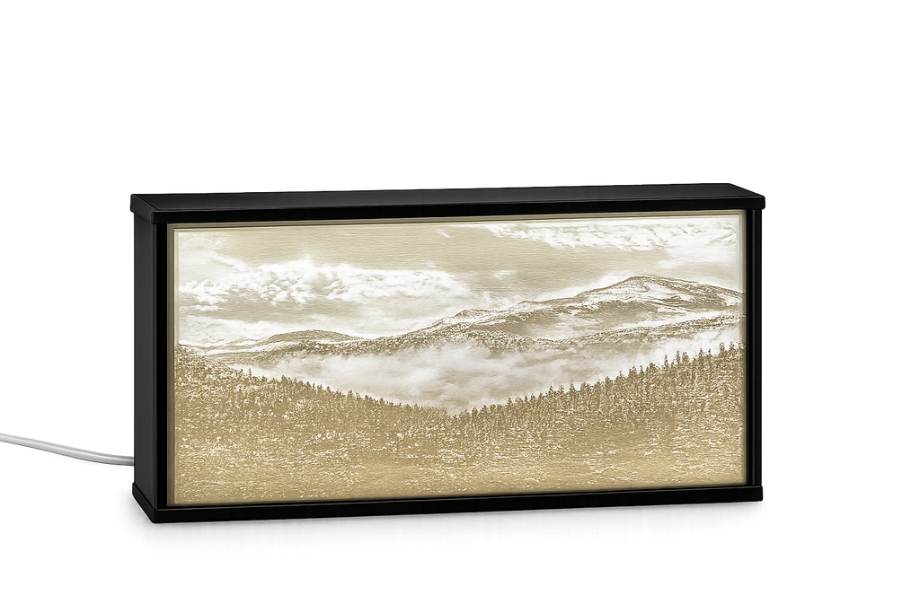 Colorado Rocky Mountain Night Light Box
