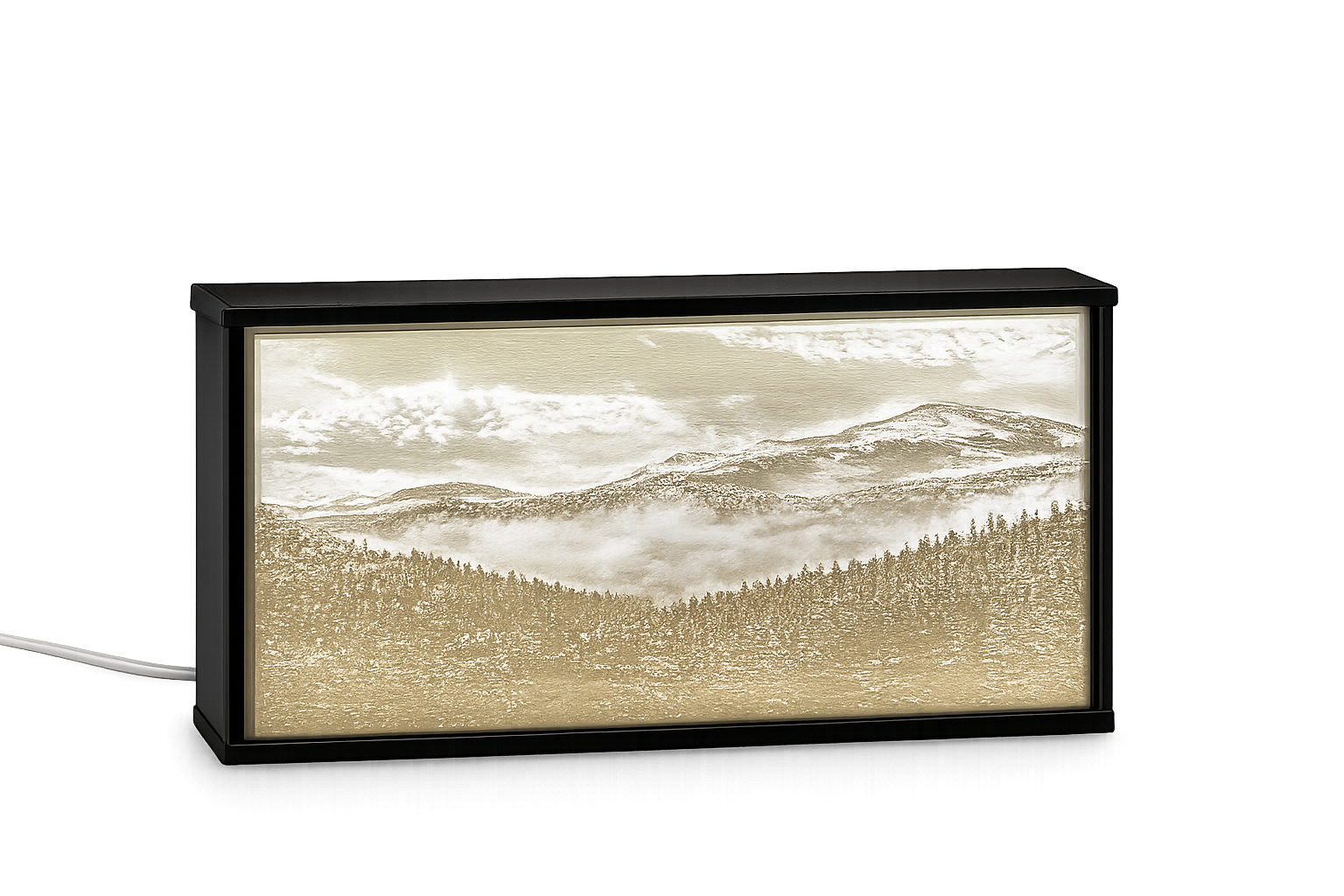 Colorado Rocky Mountain Night Light Box